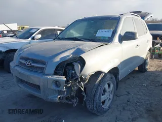 2007 Hyundai Tucson GLS with VIN KM8JM12B97U496766, listed as a IAAI auction lot 41071563 with 109,382 mi miles. Bid and sale history available at carsss.com. Image 17.