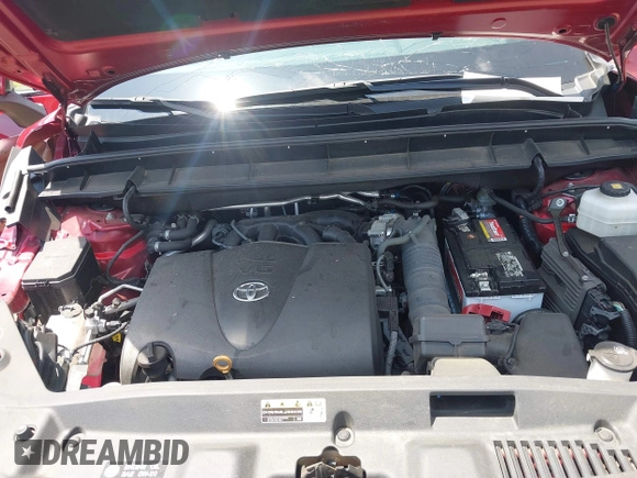 2021 Toyota Highlander L with VIN 5TDBZRBH8MS529396, listed as a IAAI auction lot 42708605 with 49,455 mi miles and . Bid and sale history available at DreamBid. Image 10.