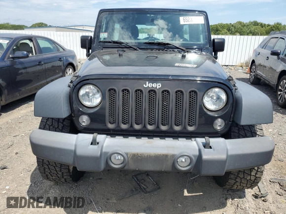 2017 Jeep Wrangler Unlimited Sport with VIN 1C4BJWDG7HL604106, listed as a Copart auction lot 65230065 with 143,628 mi miles and Clean title. Bid and sale history available at DreamBid. Image 5.
