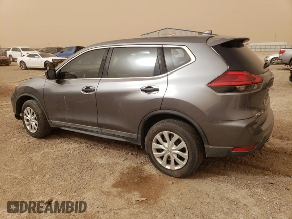 2017 Nissan Rogue S with VIN KNMAT2MV1HP547083, listed as a Copart auction lot 48884655 with 118,387 mi miles and Salvage Title. Bid and sale history available at carsss.com. Image 2.