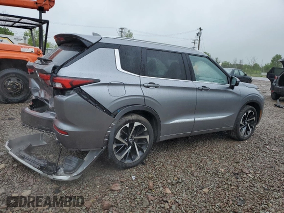 2022 Mitsubishi Outlander SEL z VIN JA4J4VA84NZ039360, wystawiony jako Copart lot #58201835 z przebiegiem 50 169 mil mil oraz Szkoda całkowita • Salvage title. Historia ofert i sprzedaży dostępna na DreamBid. Obrazek 3.