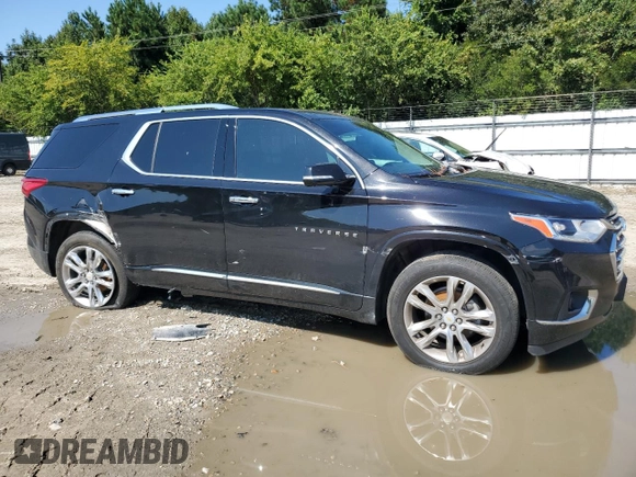 2020 Chevrolet Traverse High Country with VIN 1GNERNKW3LJ137370, listed as a Copart auction lot 71397374 with 95,531 mi miles and Salvage title. Bid and sale history available at DreamBid. Image 4.
