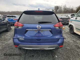 2020 Nissan Rogue SV with VIN KNMAT2MT0LP523946, listed as a Copart auction lot 47184445 with 41,940 mi miles and Salvage Title. Bid and sale history available at carsss.com. Image 6.