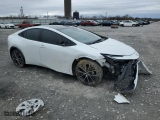 2024 Toyota Prius LE with VIN JTDACAAU6R3018808, listed as a Copart auction lot 43353775 with 23,287 mi miles and Salvage Title. Bid and sale history available at carsss.com. Image 4.