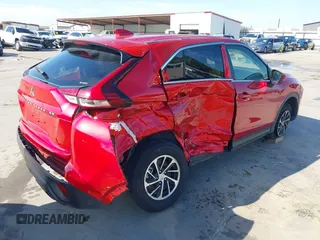 2024 Mitsubishi Eclipse Cross ES with VIN JA4ATUAA9RZ001094, listed as a IAAI auction lot 42332943 with 19,382 mi miles and . Bid and sale history available at DreamBid. Image 4.