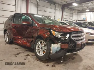 2015 Ford Edge SEL with VIN 2FMTK4J86FBC16473, listed as a IAAI auction lot 41700358 with 146,526 mi miles. Bid and sale history available at carsss.com. Image 1.