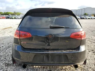 2017 Volkswagen Golf GTI Autobahn with VIN 3VW547AU7HM076275, listed as a Copart auction lot 66288124 with 94,669 mi miles and Salvage Title. Bid and sale history available at carsss.com. Image 6.