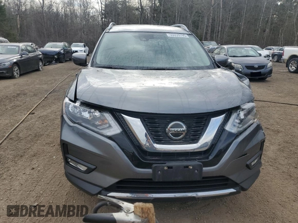 2020 Nissan Rogue S with VIN 5N1AT2MV9LC742974, listed as a Copart auction lot 55059795 with 61,218 mi miles and Clean Title. Bid and sale history available at DreamBid. Image 5.