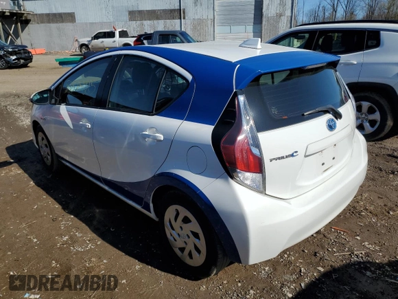 2016 Toyota Prius One with VIN JTDKDTB3XG1122164, listed as a Copart auction lot 53525885 with 75,633 mi miles and Clean Title. Bid and sale history available at carsss.com. Image 2.
