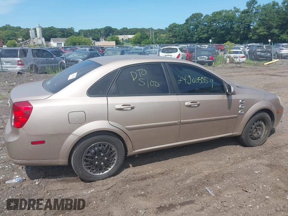 2006 Suzuki Forenza with VIN KL5JD56Z36K472708, listed as a IAAI auction lot 39974625 with 96,531 mi miles and . Bid and sale history available at DreamBid. Image 12.
