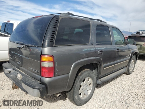 2002 Chevrolet Tahoe LT with VIN 1GNEK13Z62J247298, listed as a Copart auction lot 71092694 with 147,149 mi miles and Salvage Title. Bid and sale history available at carsss.com. Image 3.