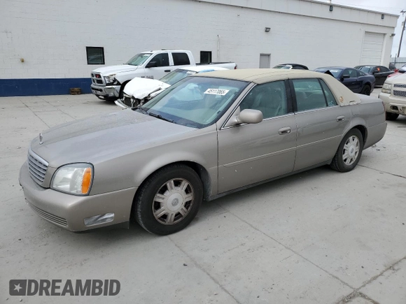 2003 Cadillac DeVille with VIN 1G6KD54Y83U111244, listed as a Copart auction lot 45117065 with 94,580 mi miles and Salvage Title. Bid and sale history available at carsss.com. Image 1.
