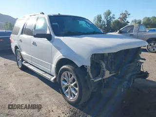 2016 Ford Expedition Limited z VIN 1FMJU1KT5GEF17390, wystawiony jako IAAI lot #41836088 z przebiegiem 245 676 mil mil oraz . Historia ofert i sprzedaży dostępna na DreamBid. Obrazek 1.