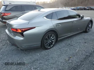2022 Lexus LS with VIN JTHD51FF5N5017406, listed as a Copart auction lot 81285174 with 6,218 mi miles and Salvage Title. Bid and sale history available at carsss.com. Image 3.