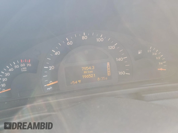 2004 Mercedes-Benz C 240 с VIN WDBRF61J74E015280, выставлен на аукционе Copart как лот 42231125 с пробегом 196 521 миль миль и Списание • Salvage title. История ставок и продаж доступна на DreamBid. Изображение 9.