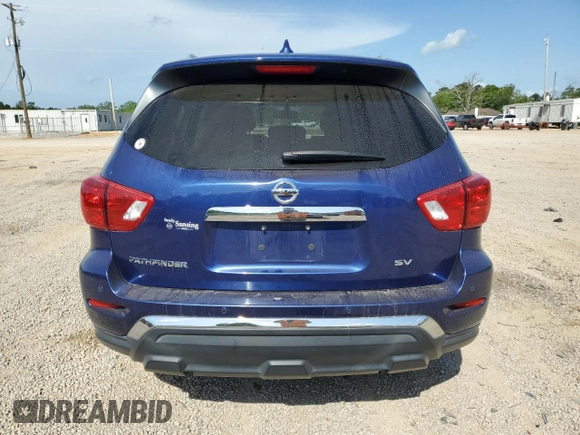 2020 Nissan Pathfinder SV with VIN 5N1DR2BNXLC593070, listed as a Copart auction lot 53845785 with 84,443 mi miles and Salvage title. Bid and sale history available at DreamBid. Image 6.