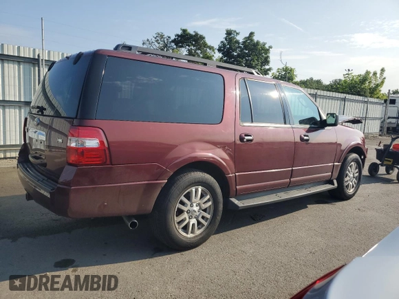 2012 Ford Expedition Max King Ranch with VIN 1FMJK1J57CEF63645, listed as a Copart auction lot 62130665 with 105,839 mi miles and Salvage title. Bid and sale history available at DreamBid. Image 3.