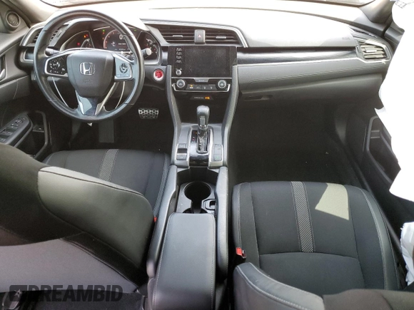 2019 Honda Civic Sport with VIN 2HGFC2F89KH543311, listed as a Copart auction lot 85769134 with 33,509 mi miles and Salvage Title. Bid and sale history available at DreamBid. Image 8.
