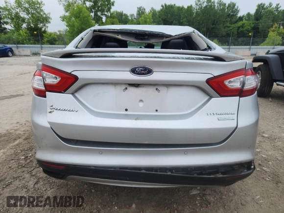 2013 Ford Fusion Titanium with VIN 3FA6P0K97DR161376, listed as a Copart auction lot 61128225 with 146,529 mi miles and Salvage title. Bid and sale history available at DreamBid. Image 6.