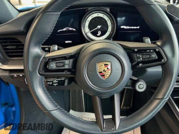 2022 Porsche 911 Carrera with VIN WP0AA2A96NS2061XX, listed as a Copart auction lot 61761515 with 15,219 mi miles and Clean title. Bid and sale history available at DreamBid. Image 9.