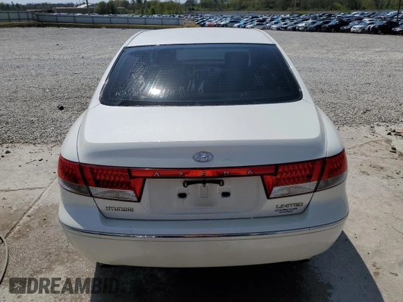 2007 Hyundai Azera SE z VIN KMHFC46F27A181641, wystawiony jako Copart lot #52485025 z przebiegiem 223 170 mil mil oraz Nie do naprawy • Non repairable. Historia ofert i sprzedaży dostępna na DreamBid. Obrazek 6.