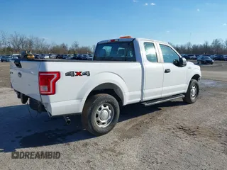 2017 Ford F-150 XL with VIN 1FTEX1E8XHKE38692, listed as a IAAI auction lot 41225768 with 66,626 mi miles. Bid and sale history available at carsss.com. Image 4.