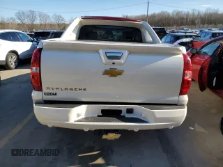 2013 Chevrolet Avalanche LTZ with VIN 3GNTKGE75DG376417, listed as a Copart auction lot 42682264 with 69,587 mi miles and Salvage title. Bid and sale history available at DreamBid. Image 6.