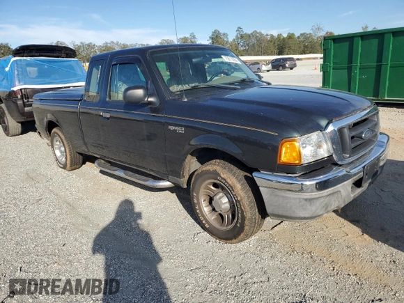 2005 Ford Ranger XLT with VIN 1FTYR44E95PA51534, listed as a Copart auction lot 75813064 with Not Provided miles and Salvage Title. Bid and sale history available at DreamBid. Image 4.