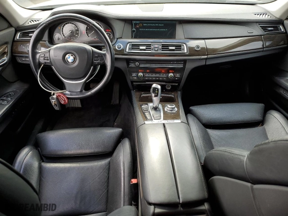 2012 BMW 7 Series 750i xDrive with VIN WBAKC6C50CDX99525, listed as a Copart auction lot 47569675 with 155,843 mi miles and Clean Title. Bid and sale history available at carsss.com. Image 8.
