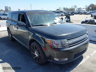 2013 Ford Flex SEL with VIN 2FMGK5C86DBD31513, listed as a IAAI auction lot 41834428 with 216,514 mi miles. Bid and sale history available at carsss.com. Image 1.