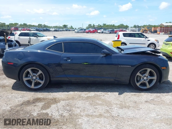 2013 Chevrolet Camaro LT with VIN 2G1FC1E38D9160609, listed as a IAAI auction lot 42646283 with 215,814 mi miles and . Bid and sale history available at DreamBid. Image 13.