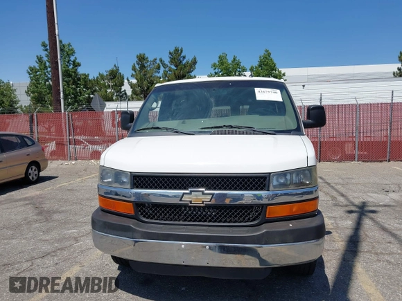 2011 Chevrolet Express Passenger 1LT with VIN 1GAZG1FG1B1104810, listed as a IAAI auction lot 42675746 with 16,391 mi miles and . Bid and sale history available at DreamBid. Image 12.