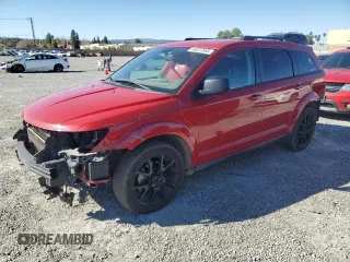 2015 Dodge Journey SXT with VIN 3C4PDCBGXFT734204, listed as a Copart auction lot 48037665 with 131,124 mi miles and Salvage Title. Bid and sale history available at carsss.com. Image 1.