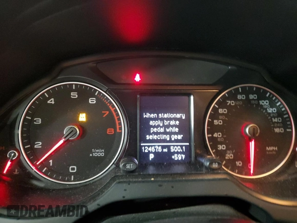 2015 Audi Q5 Premium Plus with VIN WA1LFAFP2FA024061, listed as a Copart auction lot 51089535 with 124,676 mi miles and Salvage Title. Bid and sale history available at carsss.com. Image 9.