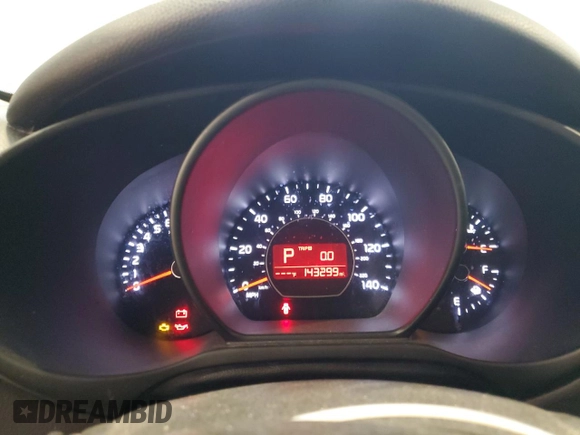 2017 Kia Soul + with VIN KNDJP3A54H7423842, listed as a Copart auction lot 44049785 with 143,299 mi miles and Salvage Title. Bid and sale history available at DreamBid. Image 9.