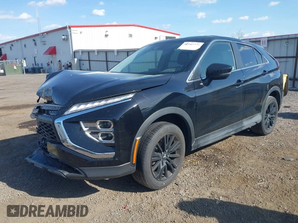 2024 Mitsubishi Eclipse Cross LE with VIN JA4ATVAA3RZ003106, listed as a IAAI auction lot 42163370 with 25,525 mi miles and . Bid and sale history available at DreamBid. Image 18.
