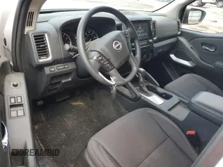 2022 Nissan Frontier S with VIN 1N6ED1CL5NN674089, listed as a Copart auction lot 71232204 with 23,768 mi miles and Salvage Title. Bid and sale history available at carsss.com. Image 8.