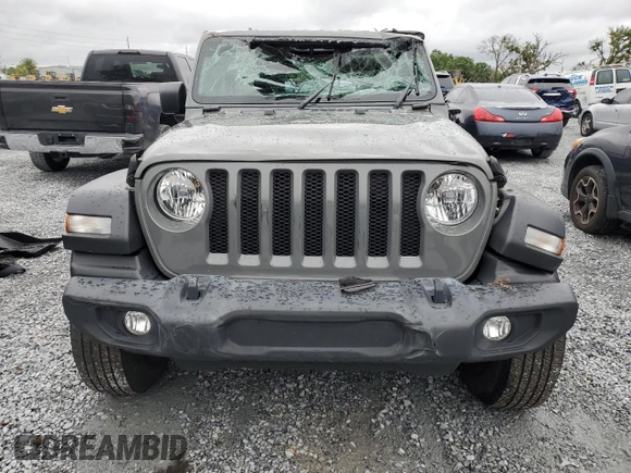 2021 Jeep Wrangler Sport with VIN 1C4GJXAN2MW699133, listed as a Copart auction lot 51994985 with 47,923 mi miles and Non Repairable. Bid and sale history available at DreamBid. Image 5.
