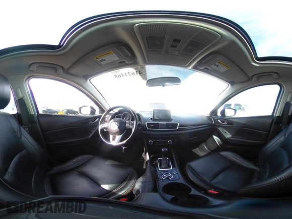 2014 Mazda 3 i Grand Touring with VIN JM1BM1M73E1216596, listed as a IAAI auction lot 41621165 with 127,235 mi miles and . Bid and sale history available at DreamBid. Image 22.