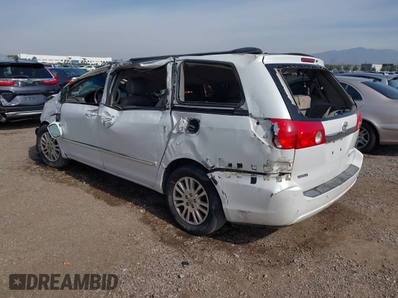2008 Toyota Sienna XLE with VIN 5TDZK22C48S149718, listed as a IAAI auction lot 41473363 with 1 mi miles. Bid and sale history available at carsss.com. Image 3.