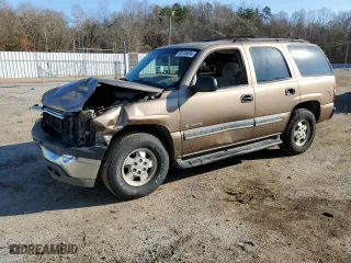 2003 Chevrolet Tahoe LS with VIN 1GNEC13V63R130396, listed as a Copart auction lot 86105634 with 266,238 mi miles and Salvage Title. Bid and sale history available at carsss.com. Image 1.