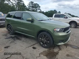 2020 Dodge Durango GT with VIN 1C4RDHDG5LC381204, listed as a Copart auction lot 54610185 with 101,704 mi miles and Salvage title. Bid and sale history available at DreamBid. Image 4.