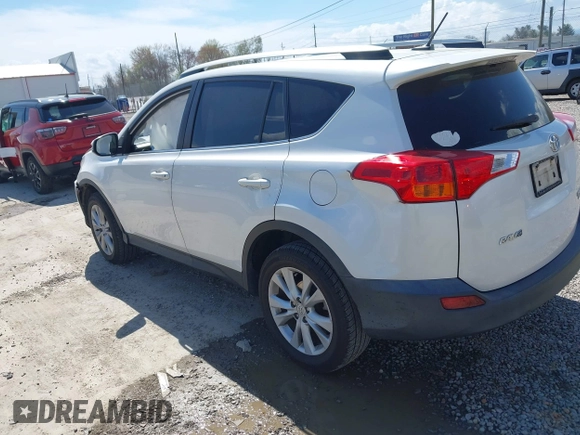 2014 Toyota RAV4 Limited with VIN 2T3DFREVXEW147700, listed as a IAAI auction lot 41962195 with 172,977 mi miles. Bid and sale history available at carsss.com. Image 3.