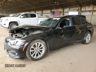 2018 BMW 3 Series 320i with VIN WBA8E1G50JNU92994, listed as a Copart auction lot 51481005 with 85,222 mi miles and Salvage Title. Bid and sale history available at carsss.com. Image 1.