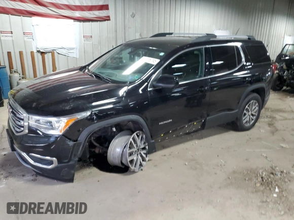 2017 GMC Acadia SLE with VIN 1GKKNLLAXHZ256447, listed as a Copart auction lot 49306795 with 138,315 mi miles and Clean Title. Bid and sale history available at carsss.com. Image 1.