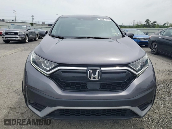 2020 Honda CR-V EX-L with VIN 5J6RW2H80LL037462, listed as a Copart auction lot 58487225 with 50,507 mi miles and Salvage title. Bid and sale history available at DreamBid. Image 5.