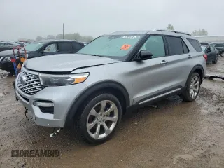 2020 Ford Explorer Platinum с VIN 1FM5K8HC7LGB27963, выставлен на аукционе Copart как лот 57850235 с пробегом 110 297 миль миль и Списание • Salvage title. История ставок и продаж доступна на DreamBid. Изображение 1.