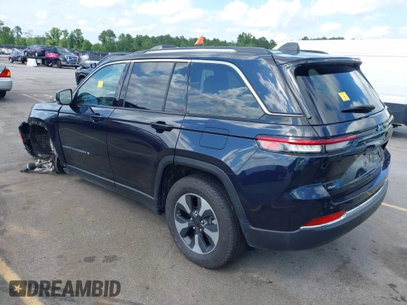 2024 Jeep Grand Cherokee with VIN 1C4RJYB63RC710199, listed as a IAAI auction lot 42484237 with 45,318 mi miles and . Bid and sale history available at DreamBid. Image 3.