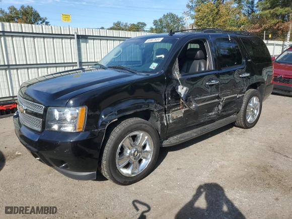 2010 Chevrolet Tahoe LTZ with VIN 1GNUCCE07AR207394, listed as a Copart auction lot 83867634 with 207,112 mi miles and Salvage Title. Bid and sale history available at carsss.com. Image 1.
