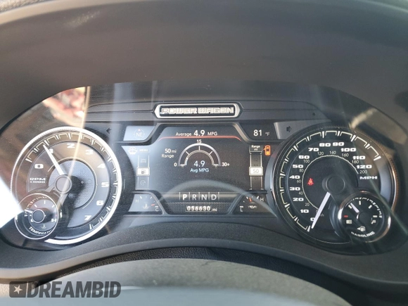 2020 Ram 2500 Power Wagon with VIN 3C6TR5EJXLG213224, listed as a Copart auction lot 80322294 with 56,630 mi miles and Salvage Title. Bid and sale history available at carsss.com. Image 9.